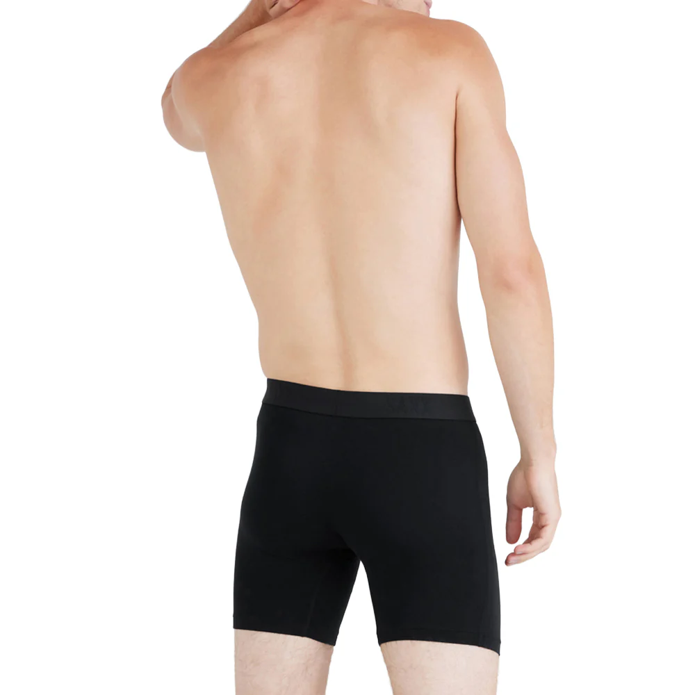 2-Pack Vibe Extra Soft Comfort 6 Inch Boxer Briefs - Image 4