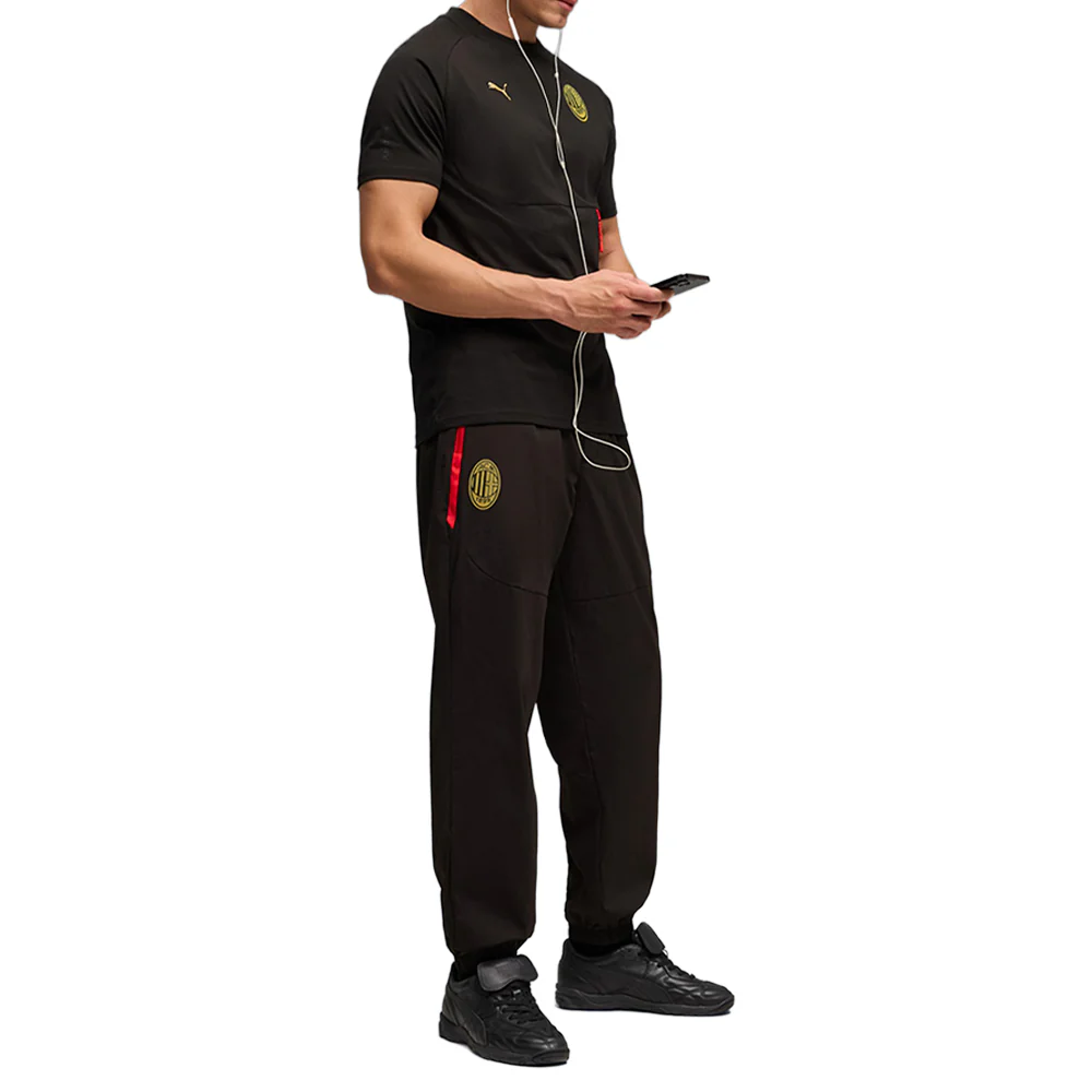 AC Milan Pumatech Crew Neck Short Sleeve Athletic T-Shirt - Image 5