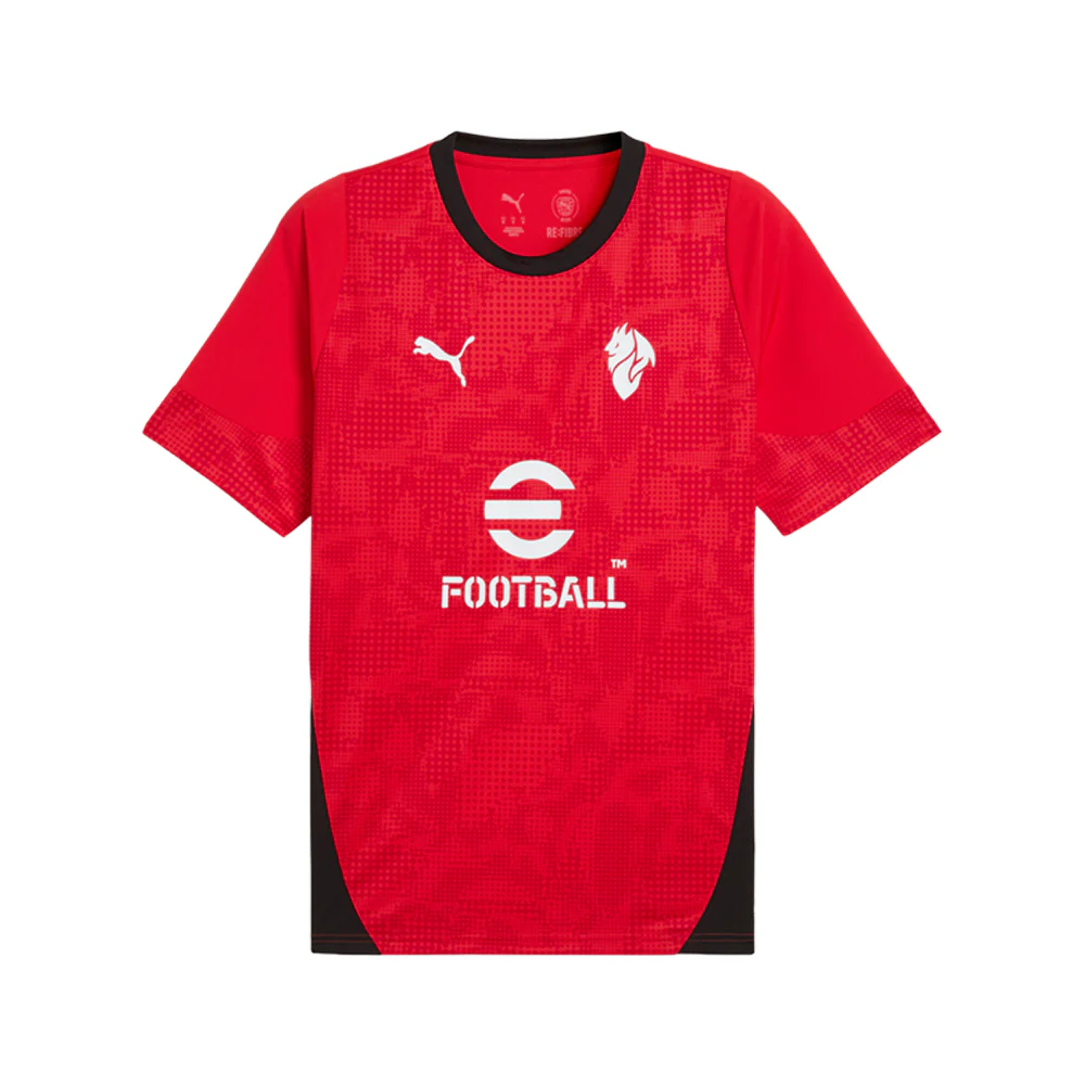 AC Milan Short Sleeve Soccer Training Jersey
