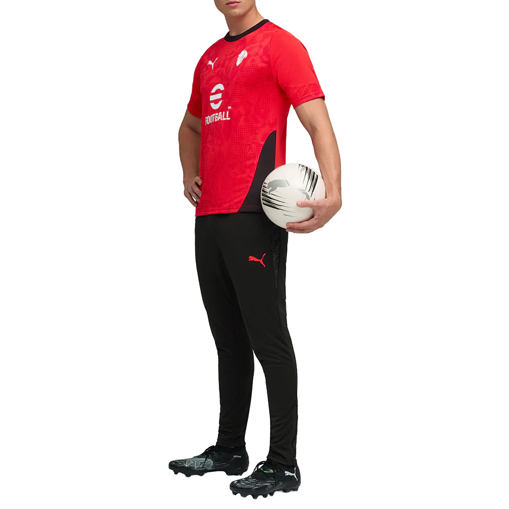 AC Milan Short Sleeve Soccer Training Jersey - Image 5