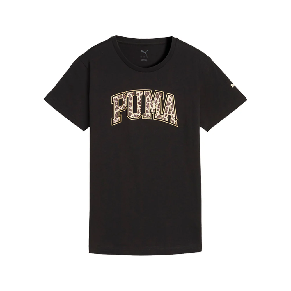 Animal Print Crew Neck Short Sleeve T-Shirt