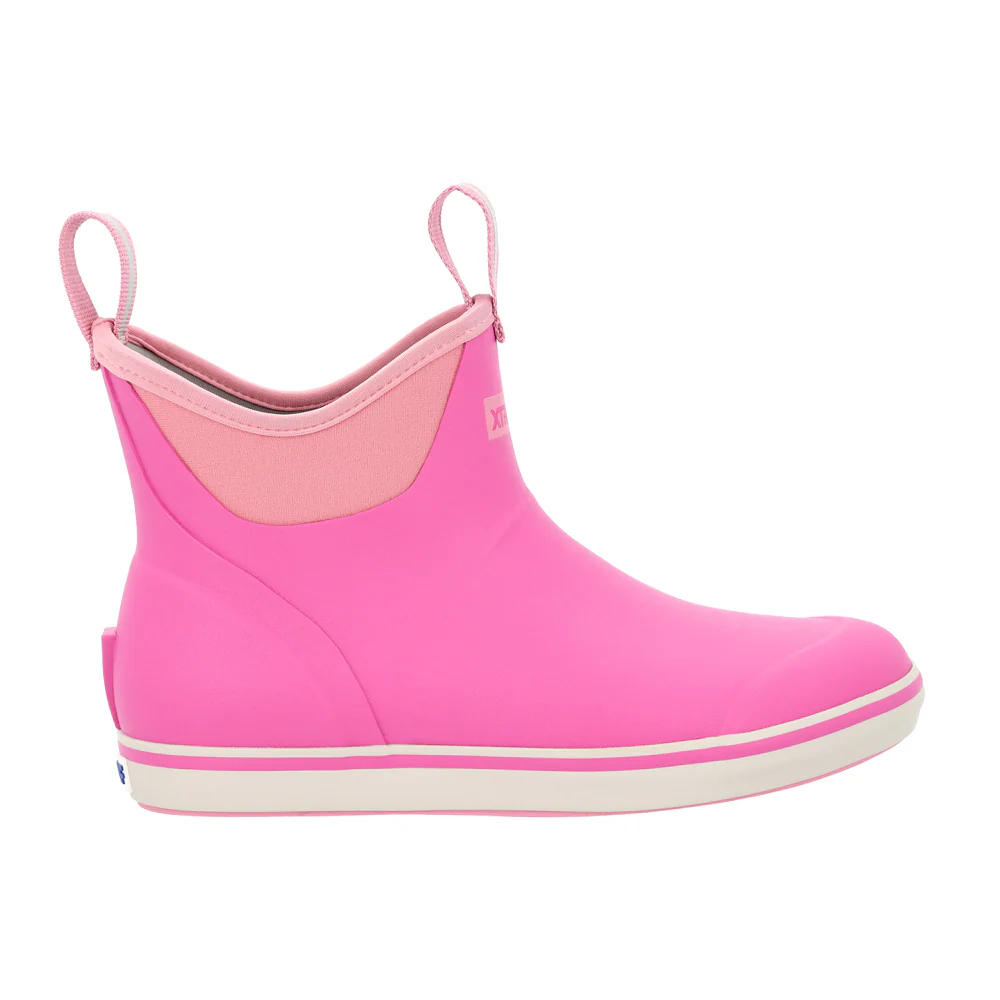 Ankle Deck Round Toe Pull On Boots