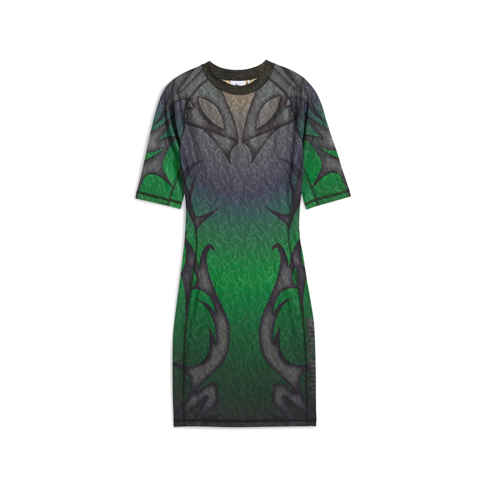 PUMA X ARIES Graphic Short Sleeve T-Shirt Mini Dress