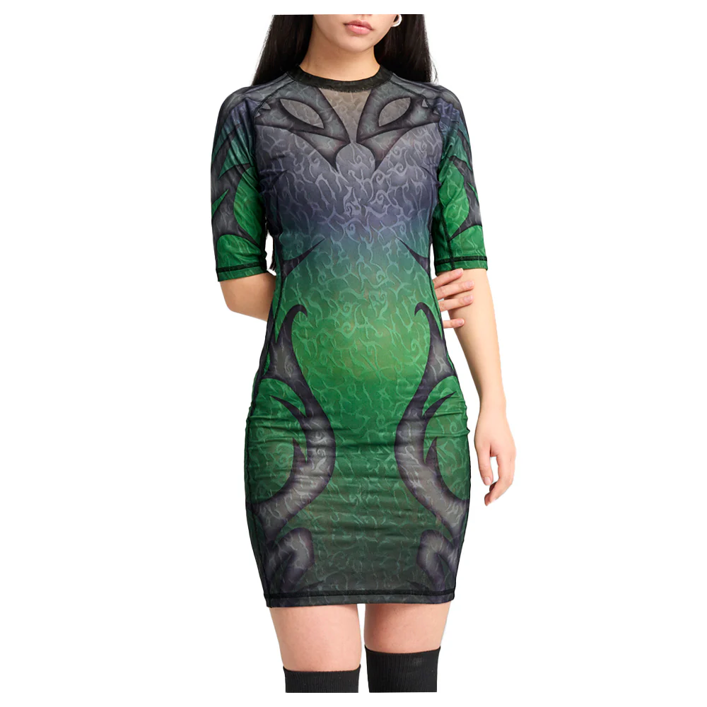 PUMA X ARIES Graphic Short Sleeve T-Shirt Mini Dress - Image 3