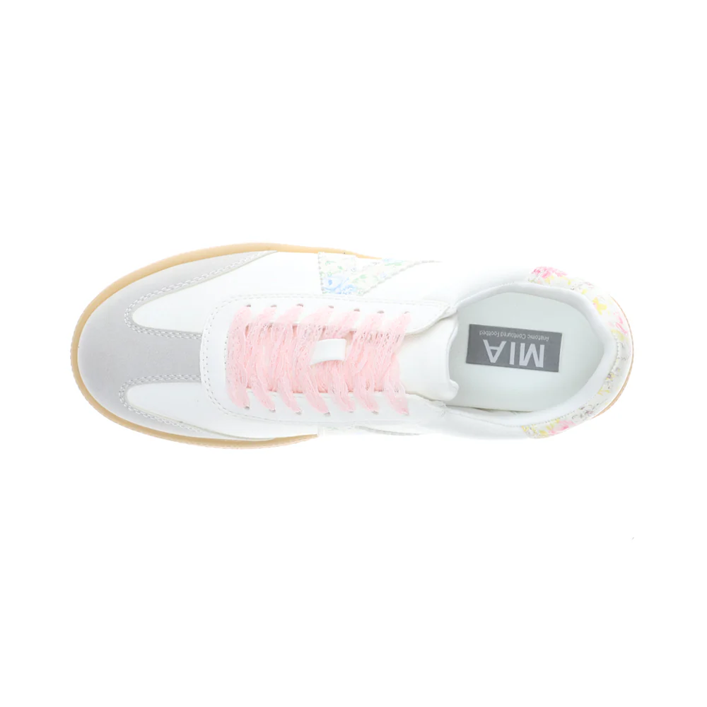 Axel Floral Lace Up Sneakers - Image 4
