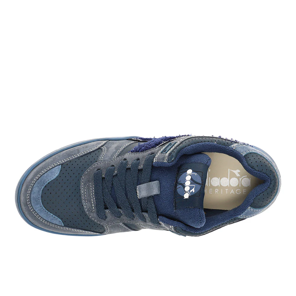 B.560 Used Terry Lace Up Sneakers - Image 4