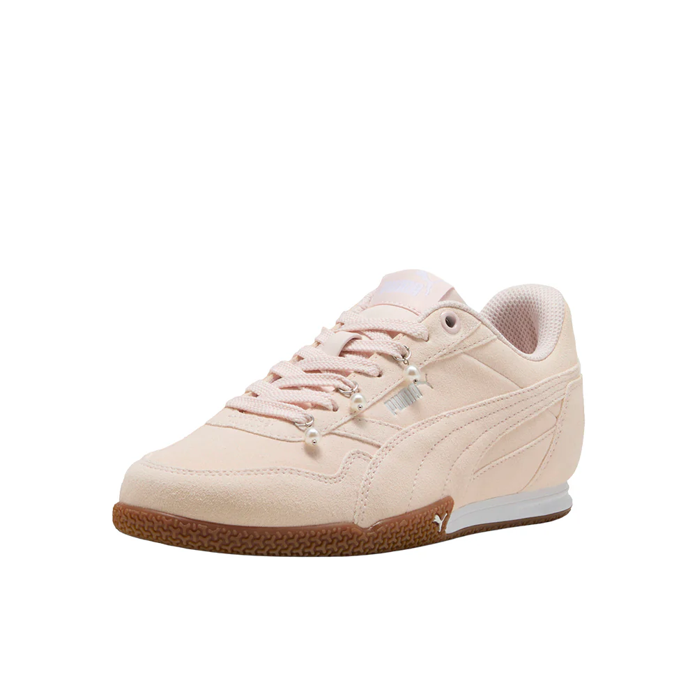 Bella Donna Pearls Lace Up Sneakers (Big Kid) - Image 2