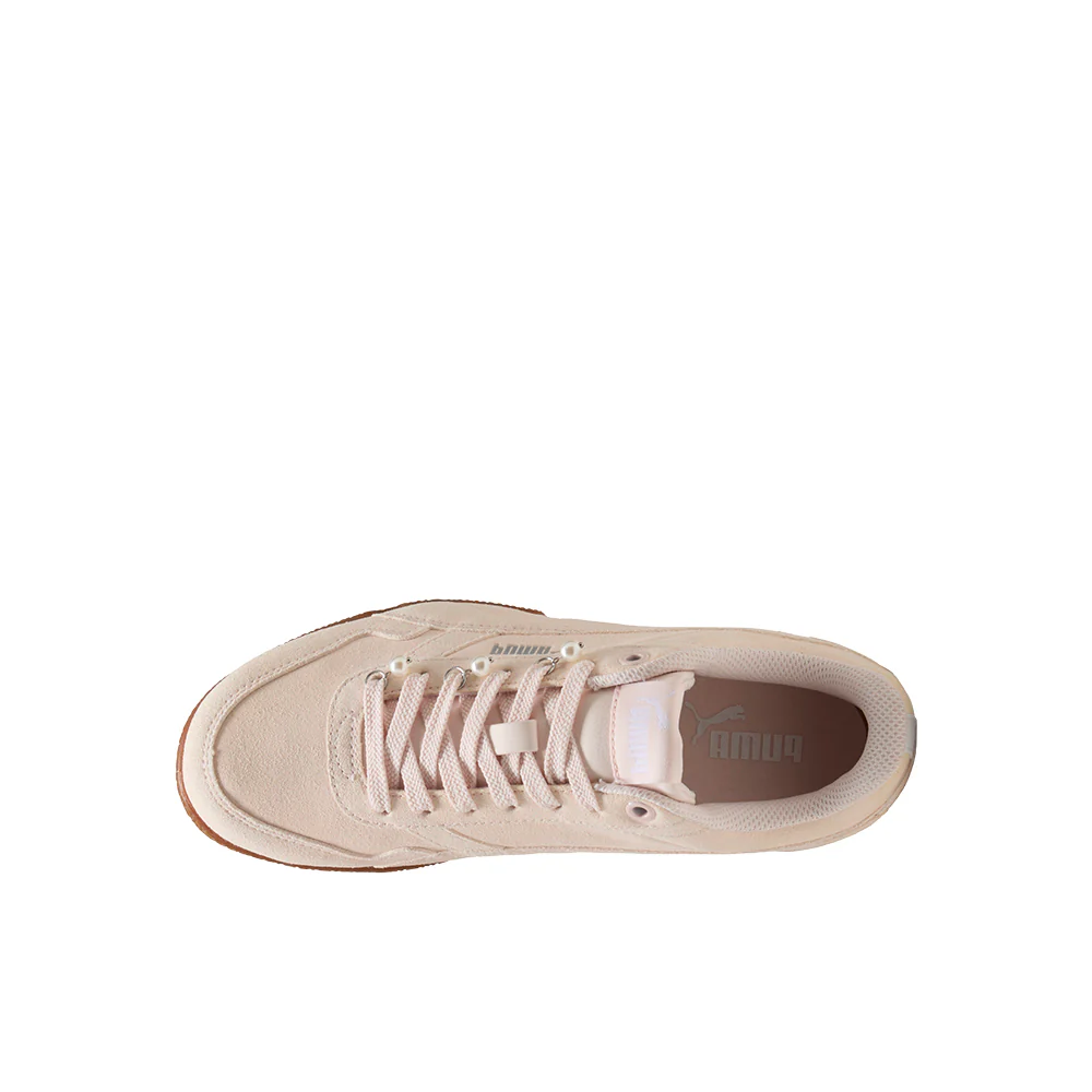 Bella Donna Pearls Lace Up Sneakers (Big Kid) - Image 4