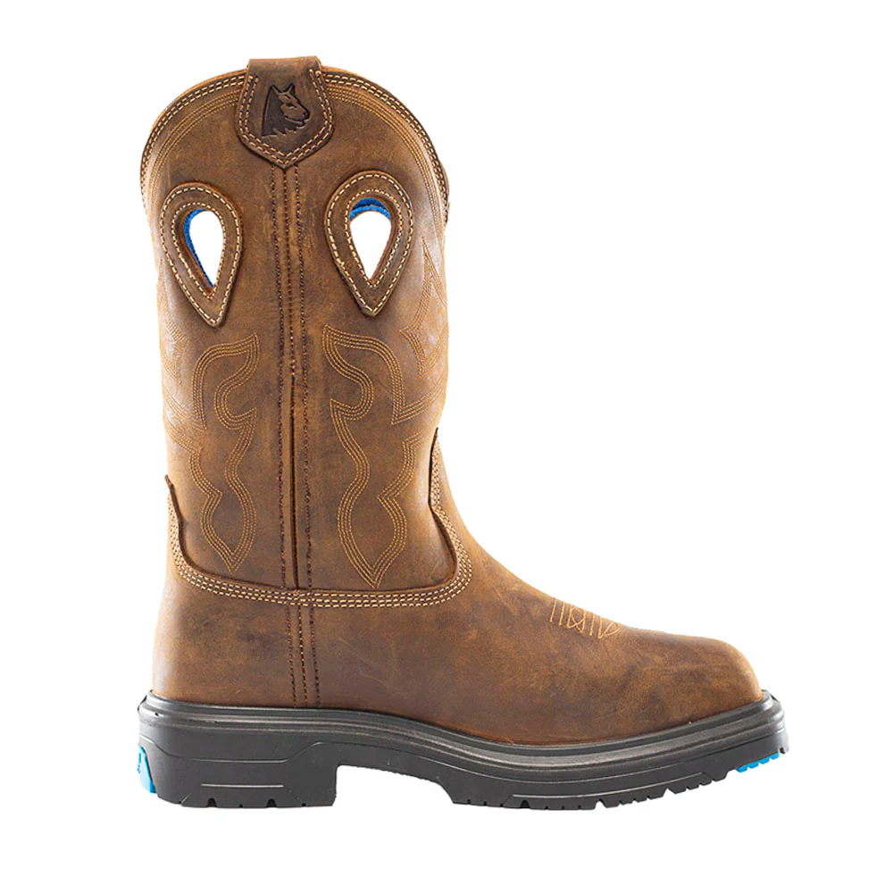 Blue Heeler Met-Guard Steel Toe Wide Work Boot