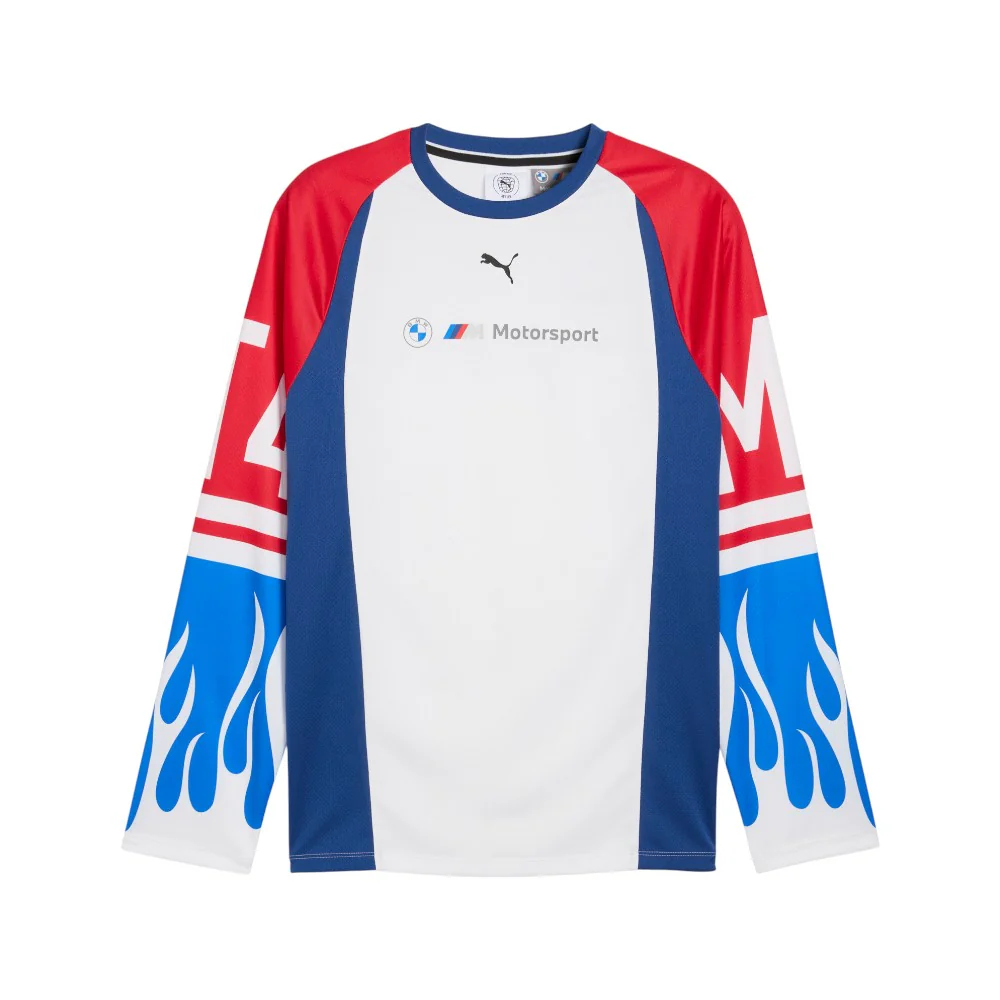 BMW M Motorsport Graphic Crew Neck Long Sleeve T-Shirt