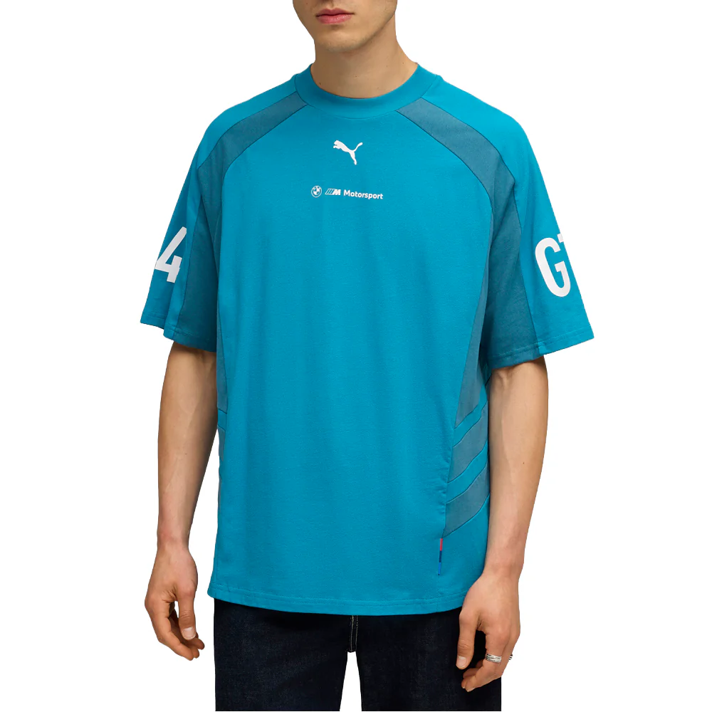 BMW M Motorsport Lifestyle Crew Neck Long Sleeve T-Shirt - Image 3