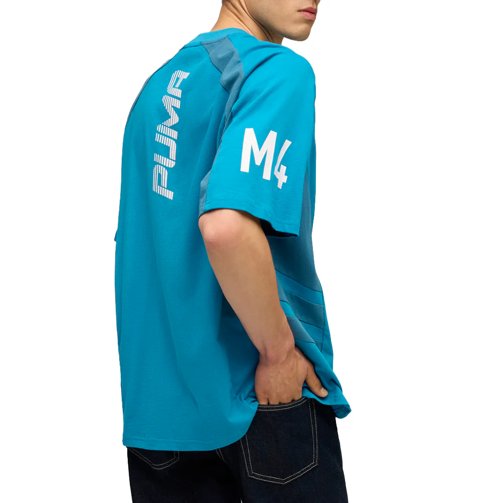 BMW M Motorsport Lifestyle Crew Neck Long Sleeve T-Shirt - Image 4
