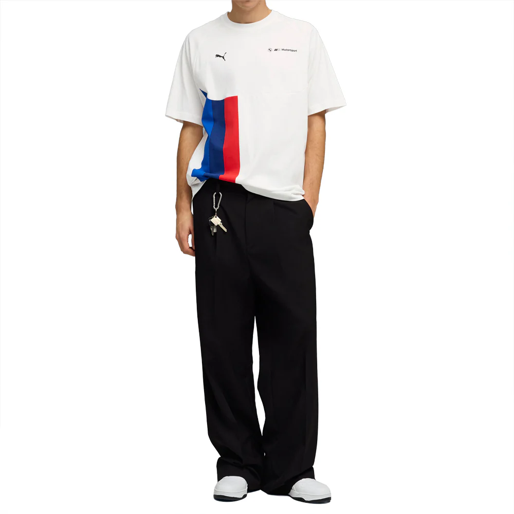 BMW M Motorsport Pumatech-X Crew Neck Short Sleeve T-Shirt - Image 5