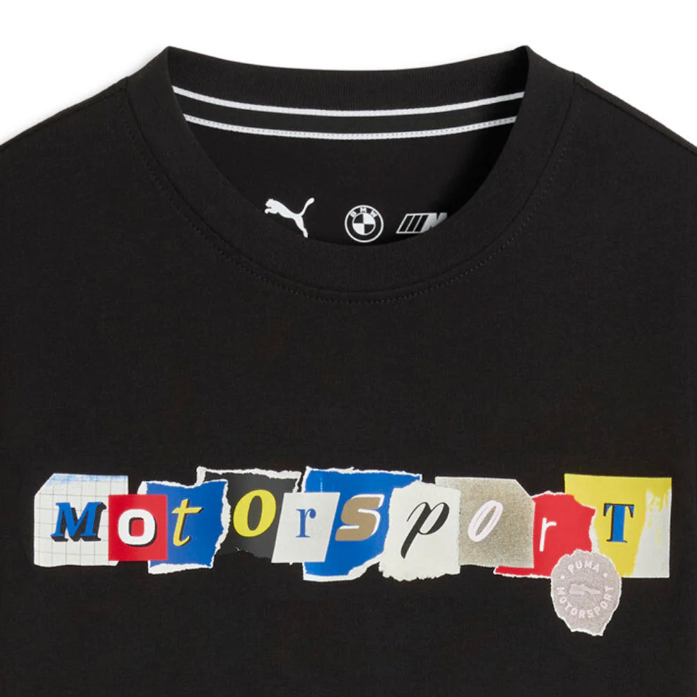 BMW M Motorsport Sportswear Graphic Crew Neck Short Sleeve T-Shirt (Youth) - Image 3