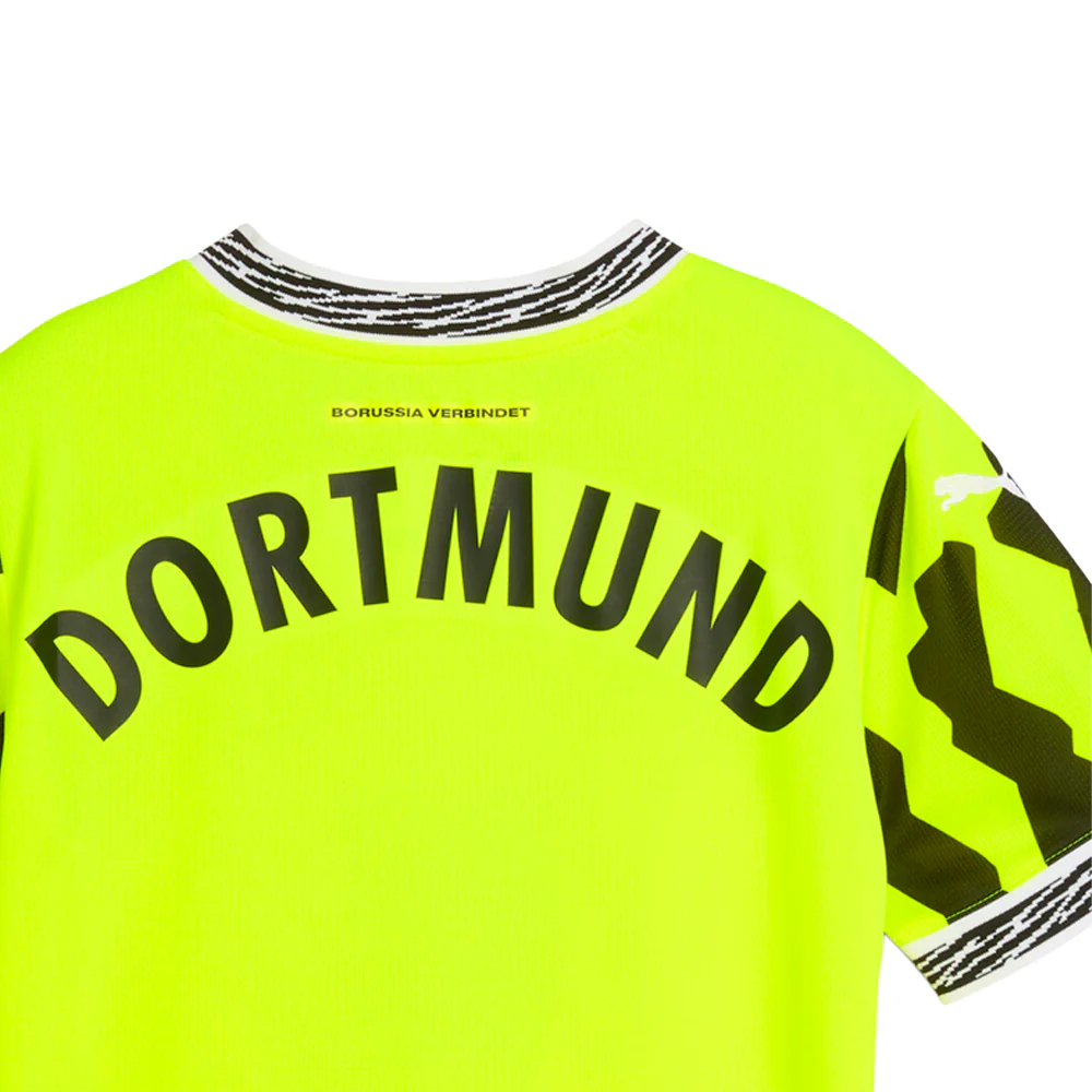 Borussia Dortmund Anniversary Short Sleeve Soccer Jersey (Big Kid) - Image 4