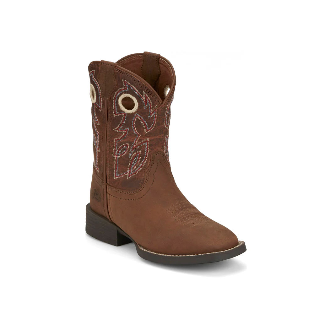 Bowline Junior Water Buffalo Square Toe Cowboy Boots (Little Kid-Big Kid) - Image 2