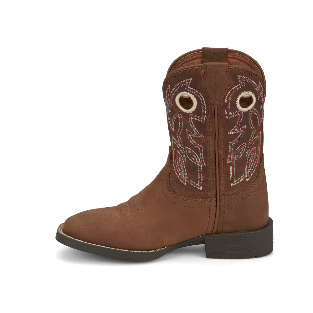 Bowline Junior Water Buffalo Square Toe Cowboy Boots (Little Kid-Big Kid) - Image 3