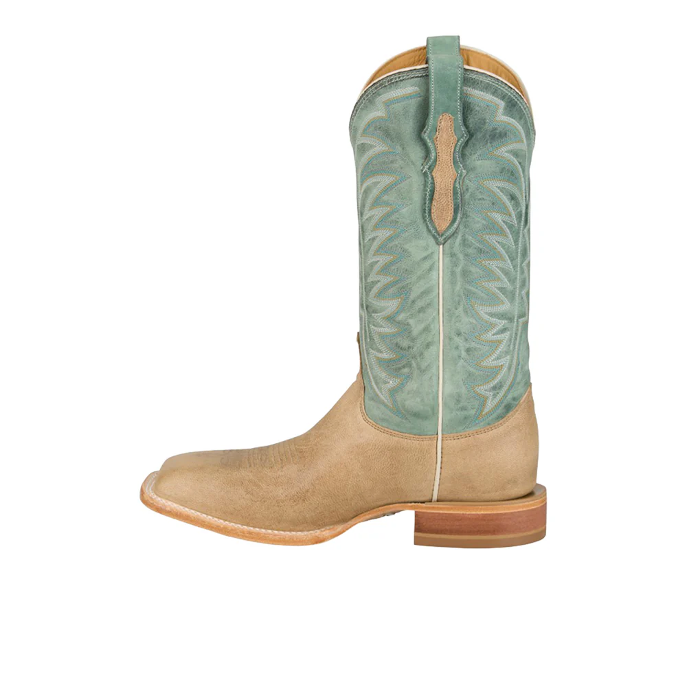 Burchett Bone Goat Square Toe Pull On Boots - Image 3