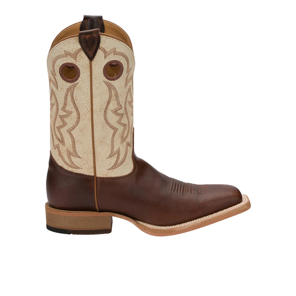 Caddo Square Toe Pull On Cowboy Boots