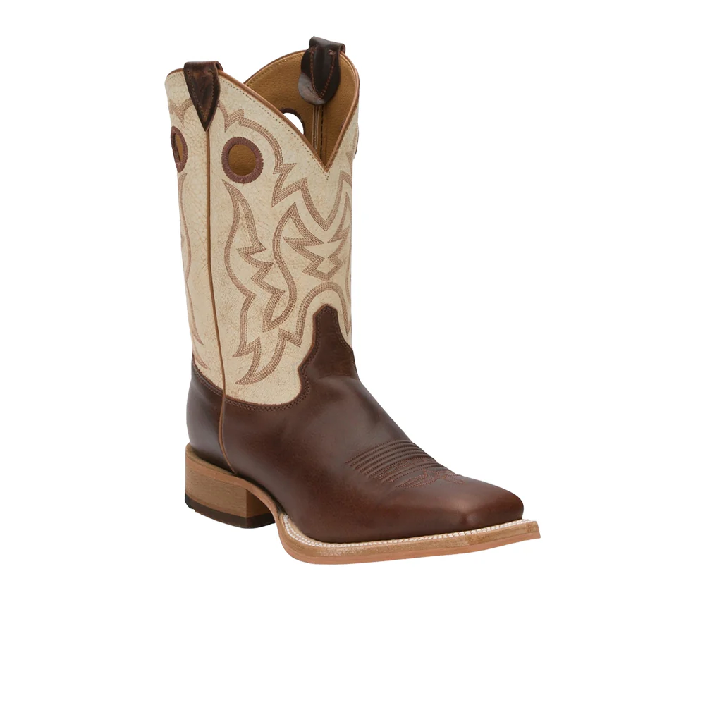 Caddo Square Toe Pull On Cowboy Boots - Image 2