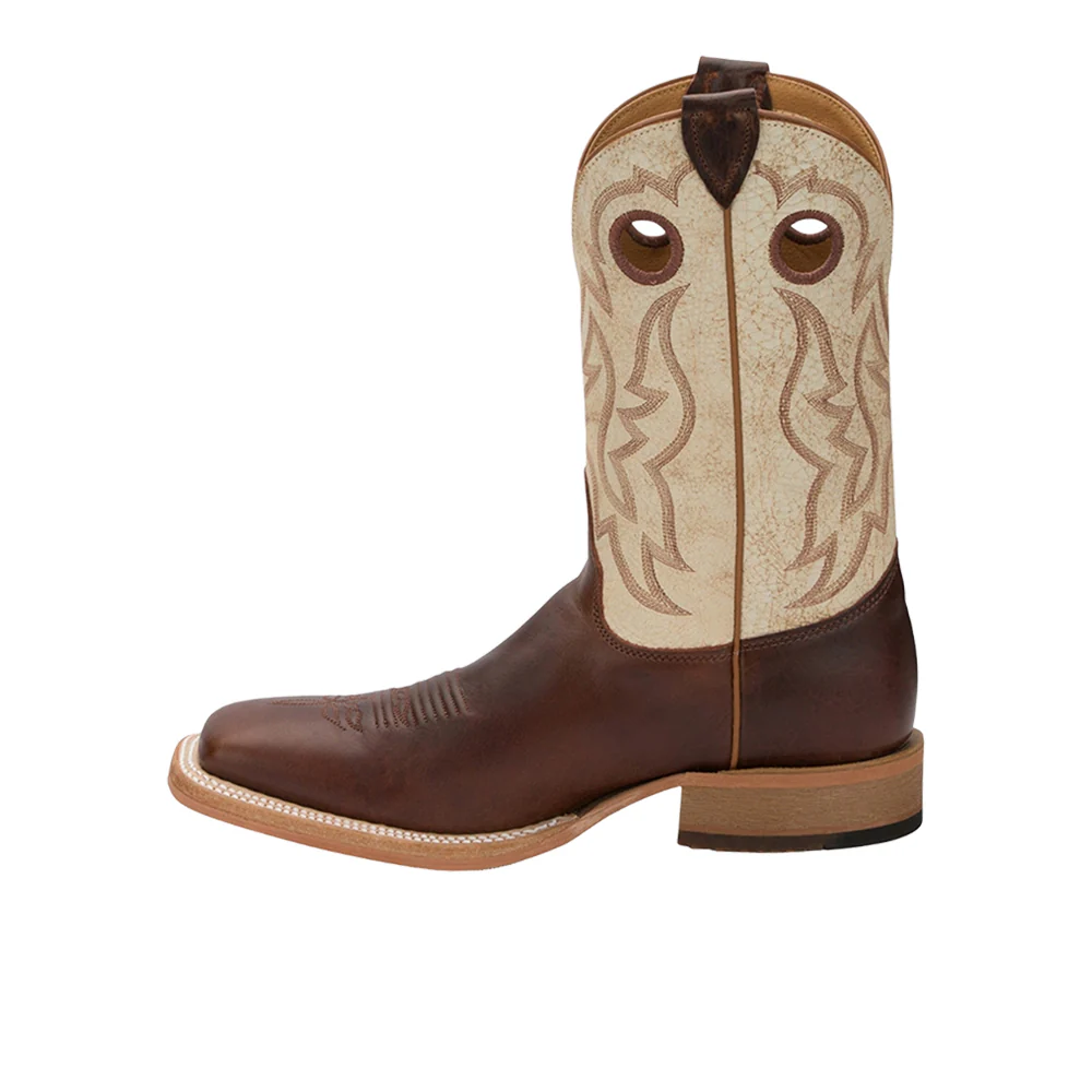 Caddo Square Toe Pull On Cowboy Boots - Image 3