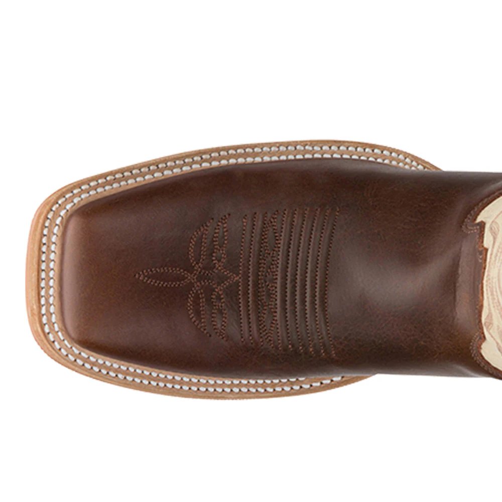 Caddo Square Toe Pull On Cowboy Boots - Image 4