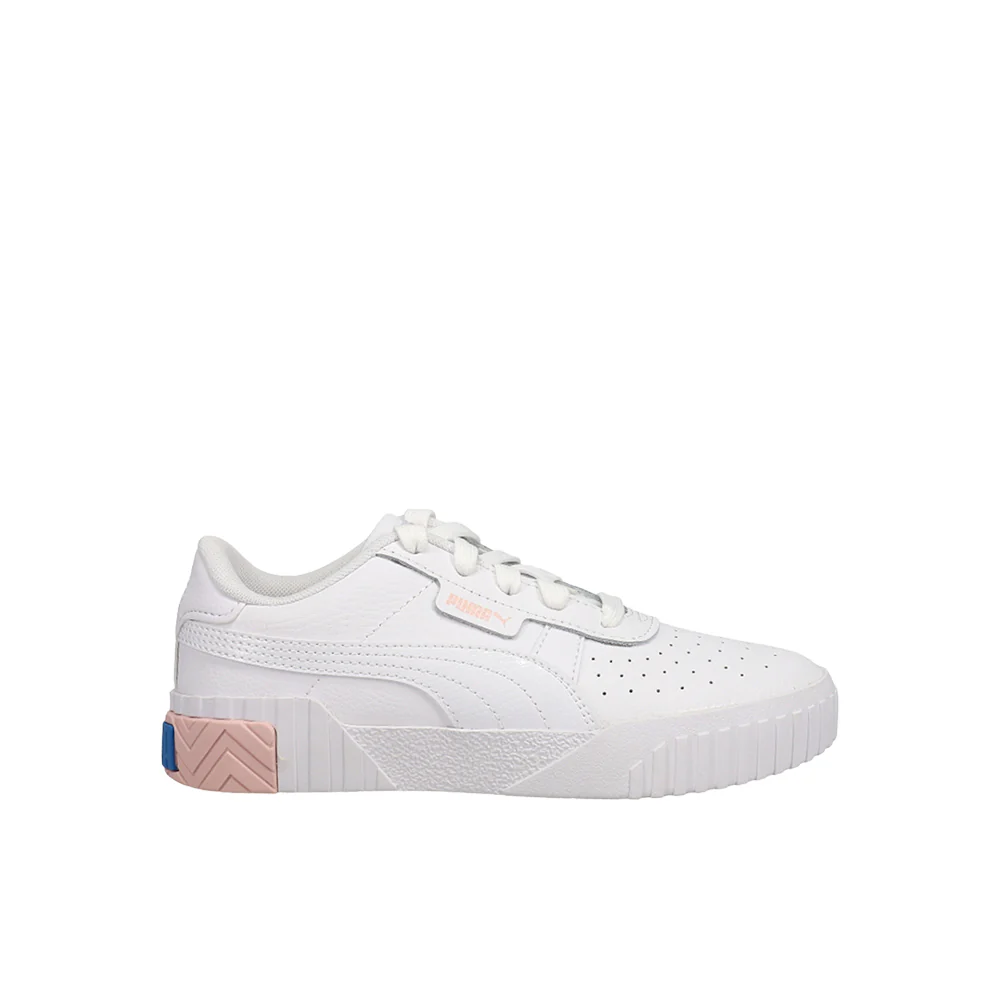 Cali Perforated Toe Lace Up Sneakers (Little Kid)