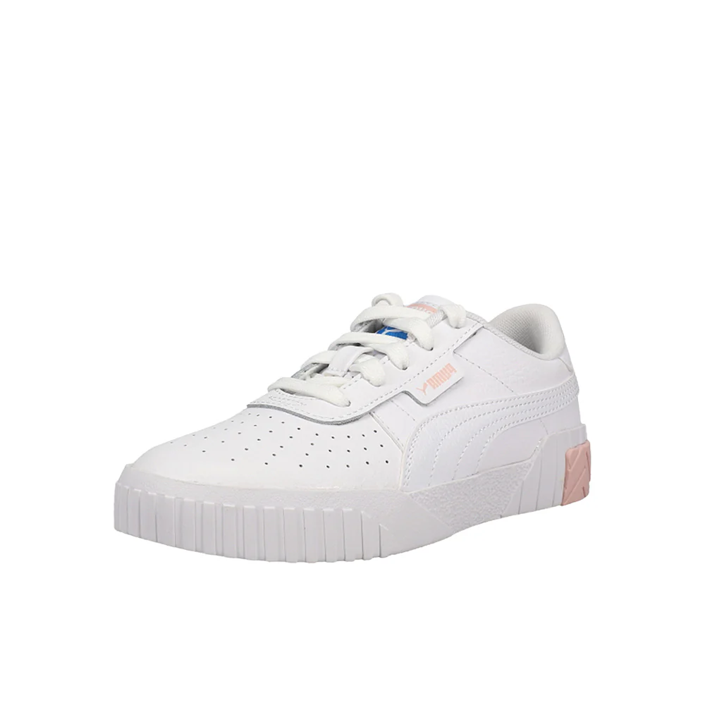 Cali Perforated Toe Lace Up Sneakers (Little Kid) - Image 2