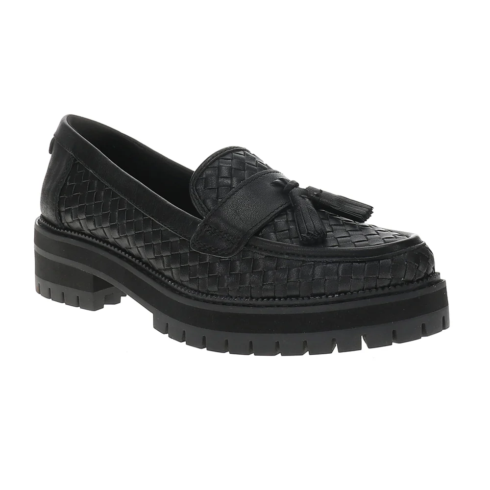 Cara Tassel Lug Sole Loafers - Image 2