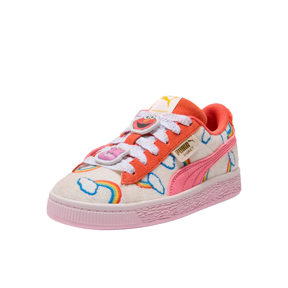 PUMA X CARE BEARS X SESAME STREET Lace Up Sneakers (Little Kid) - Image 2