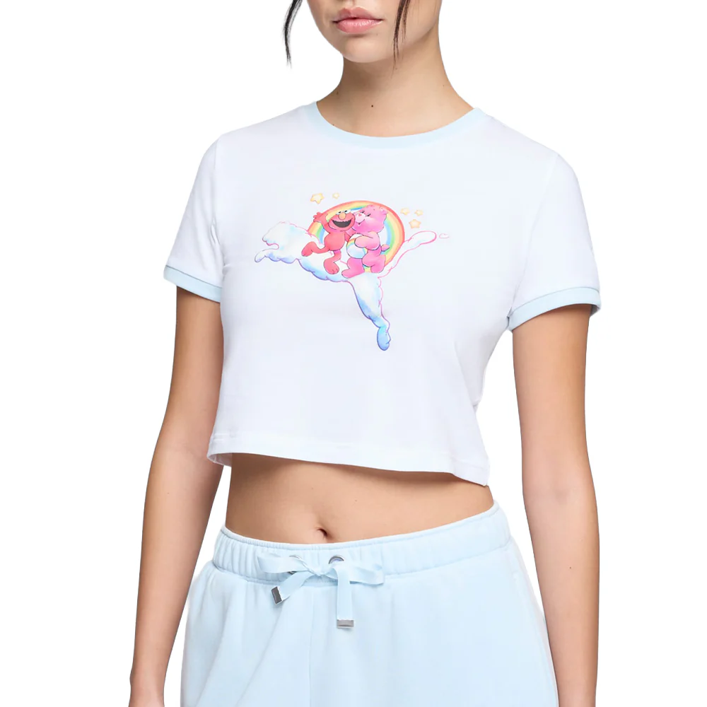 CARE BEARS X SESAME STREET Crew Neck Short Sleeve Baby T-Shirt - Image 3