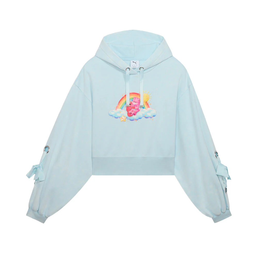 CARE BEARS X SESAME STREET Relaxed Pullover Fleece Hoodie