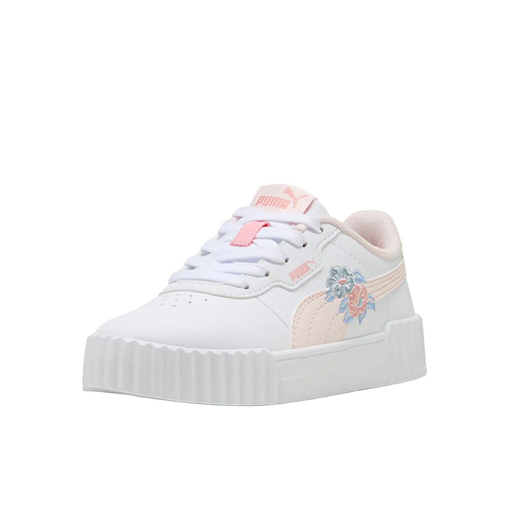 Carina 3.0 Floral Lace Up Sneakers (Little Kid) - Image 2