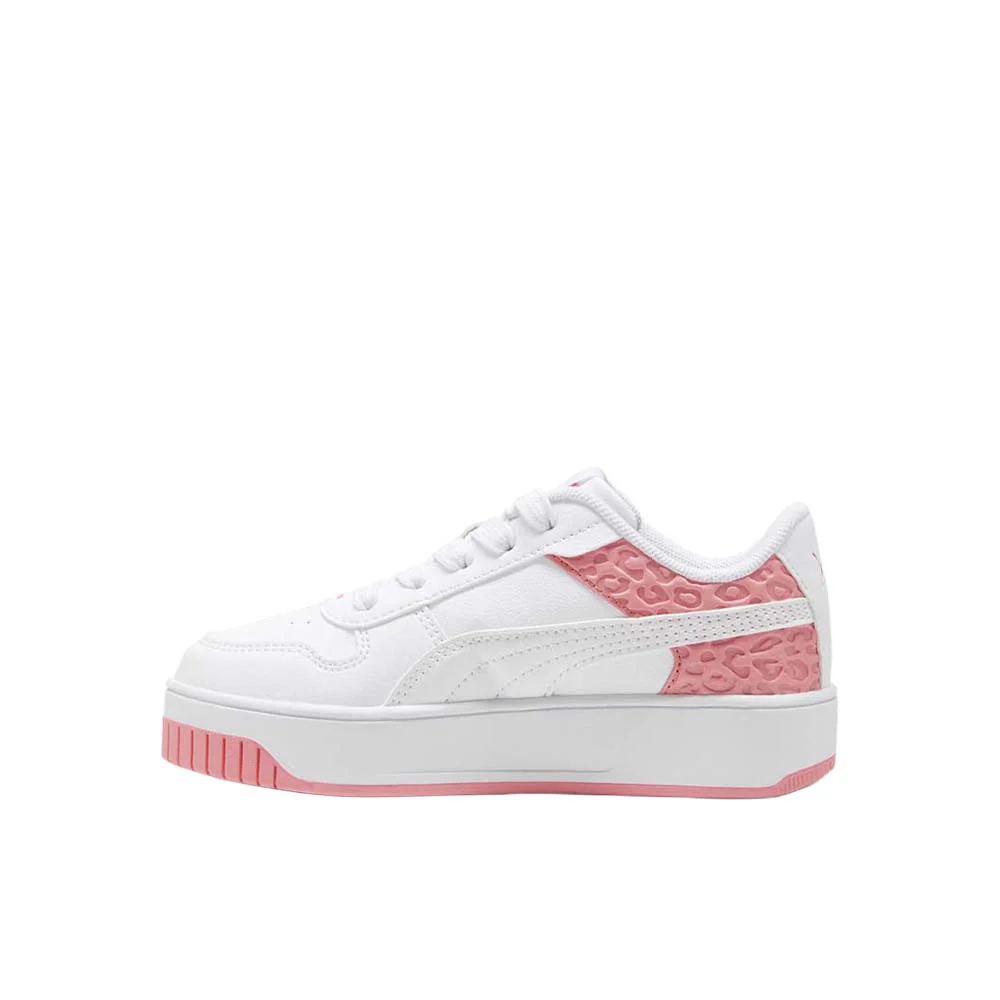 Carina Street Wild Leopard Platform Sneakers (Little Kid) - Image 3