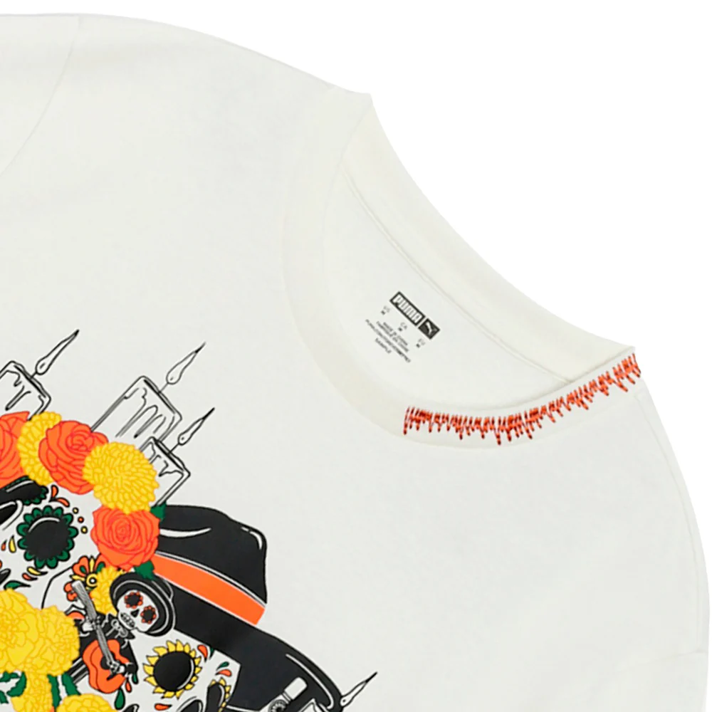 Classics Dia de Los Muertos Graphic Crew Neck Short Sleeve T-Shirt - Image 3