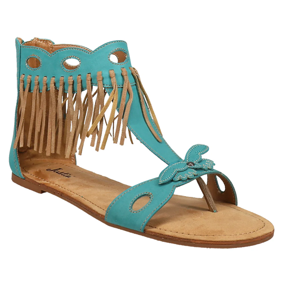 Clover T-Strap Sandals - Image 2