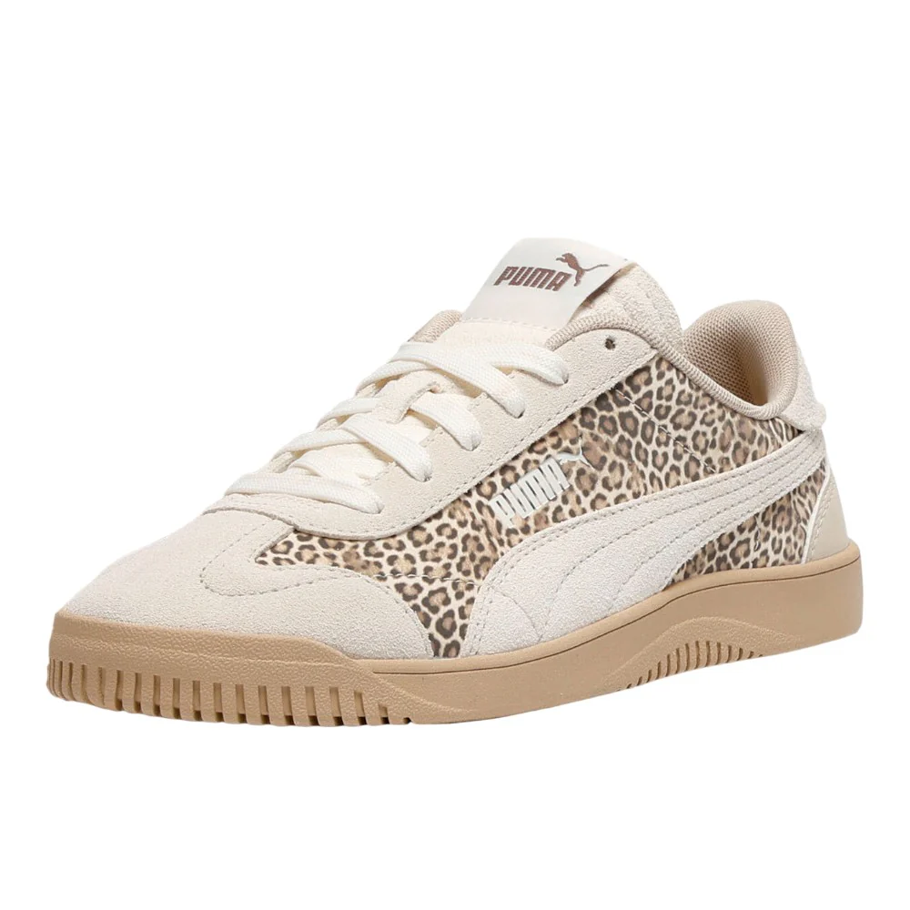 Club 5V5 Animal Print Lace Up Sneakers - Image 2