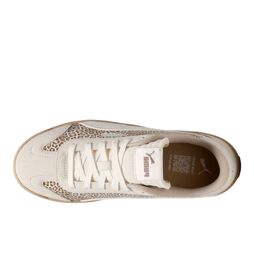 Club 5V5 Animal Print Lace Up Sneakers - Image 4