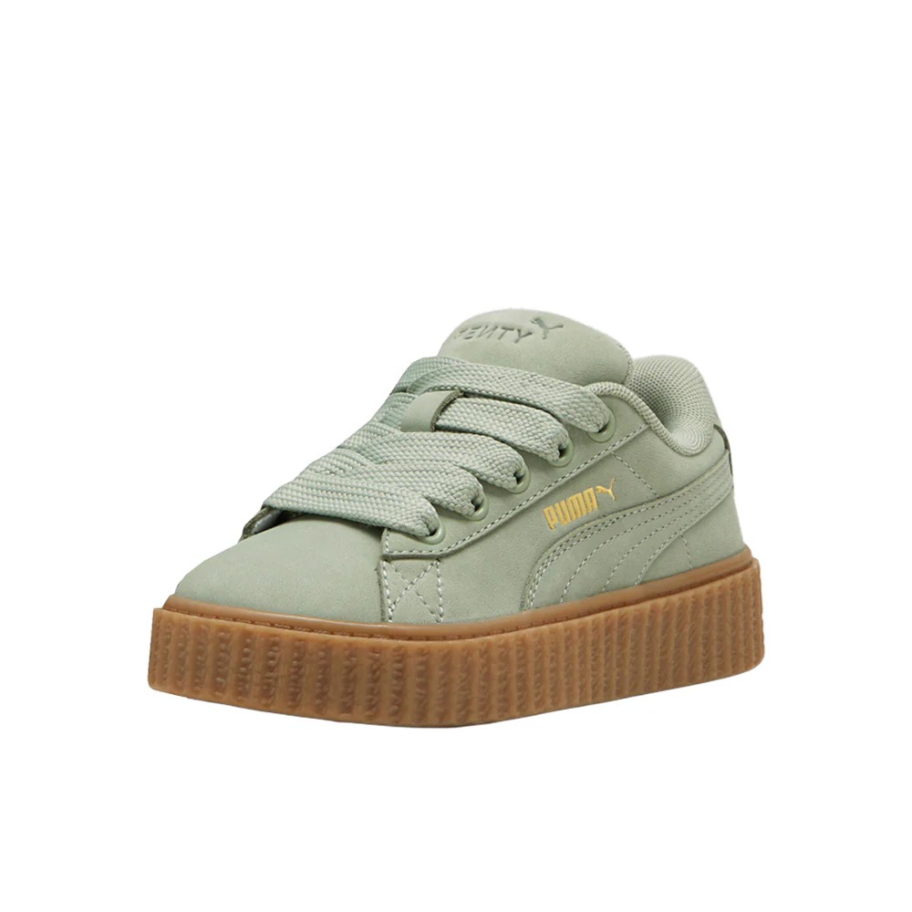 FENTY X PUMA Creeper Phatty Nubuck Lace Up Sneakers (Little Kid) - Image 2