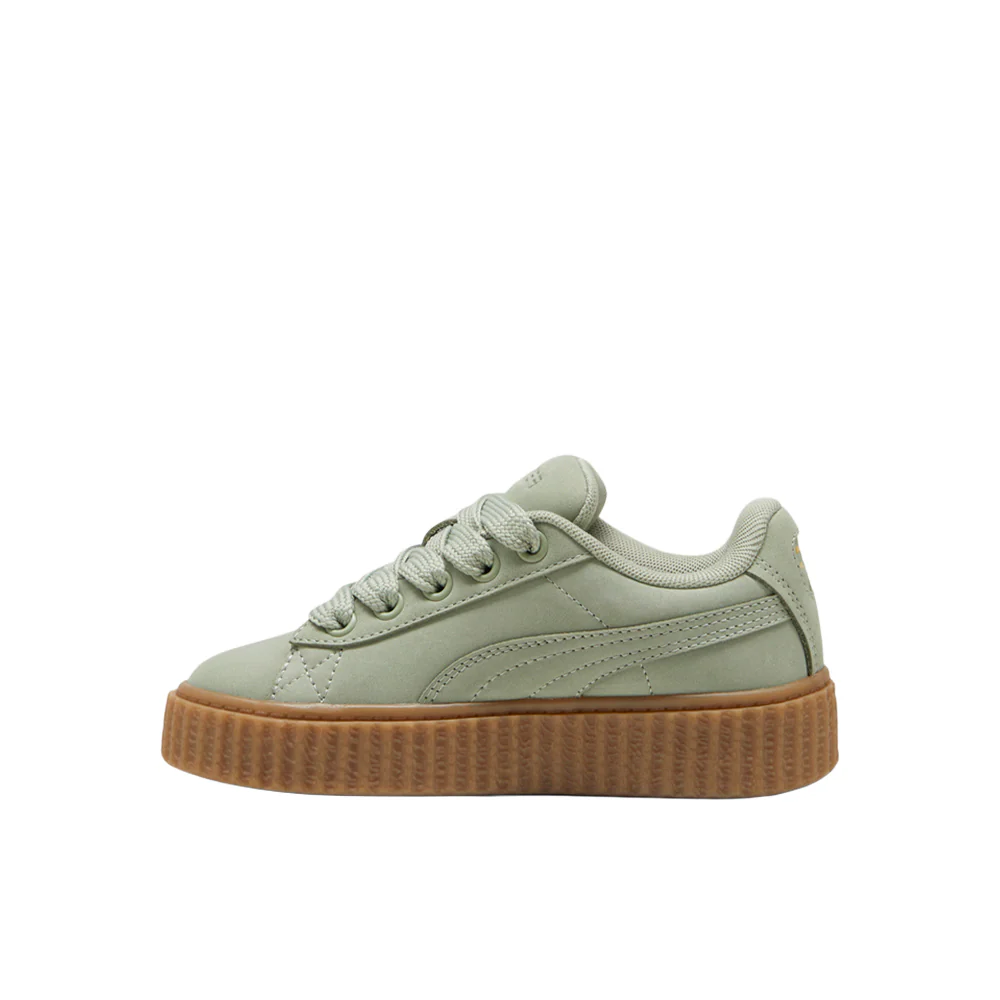 FENTY X PUMA Creeper Phatty Nubuck Lace Up Sneakers (Little Kid) - Image 3