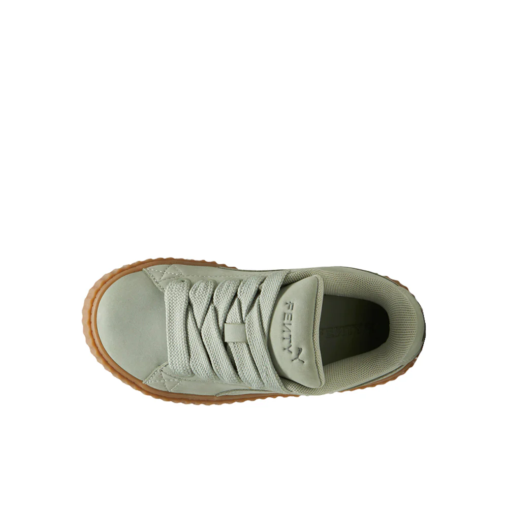 FENTY X PUMA Creeper Phatty Nubuck Lace Up Sneakers (Little Kid) - Image 4