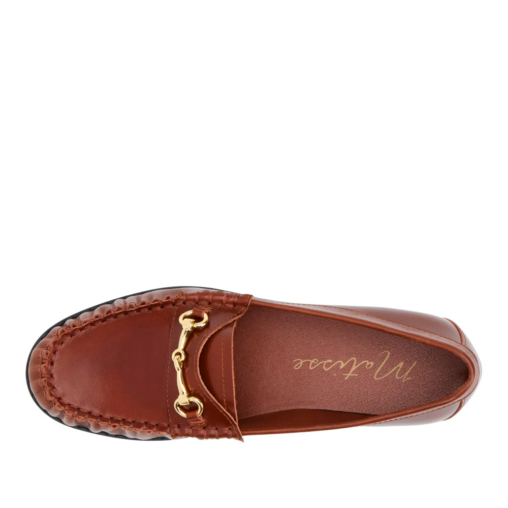 Danny Penny Round Toe Slip on Loafers - Image 4