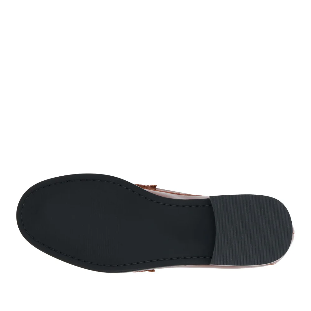 Danny Penny Round Toe Slip on Loafers - Image 5