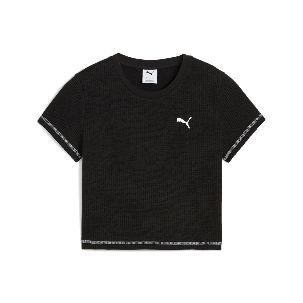Dare To Textured Crew Neck Short Sleeve Baby T-Shirt