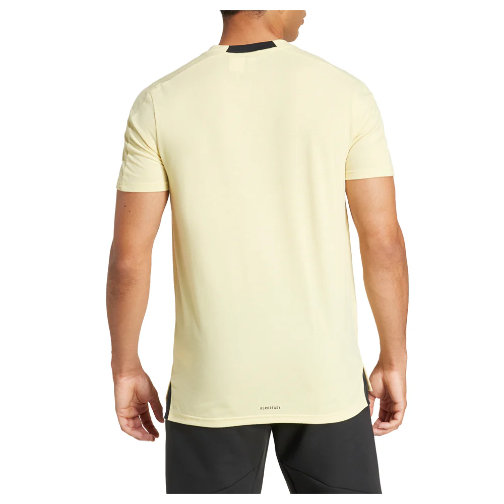 Designed For Training Workout Crew Neck Short Sleeve Athletic T-Shirt - Image 3