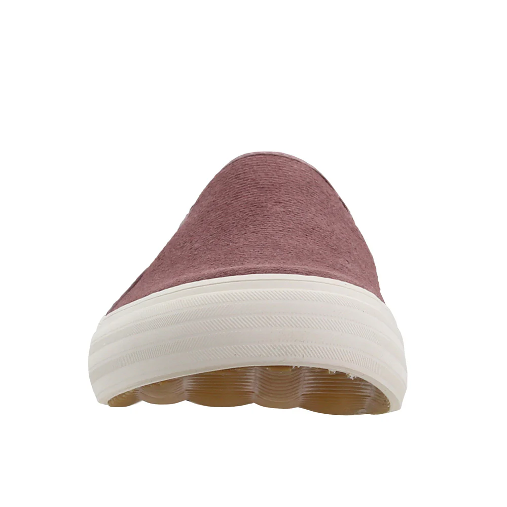 Double Decker Canvas Slip On Sneakers - Image 5