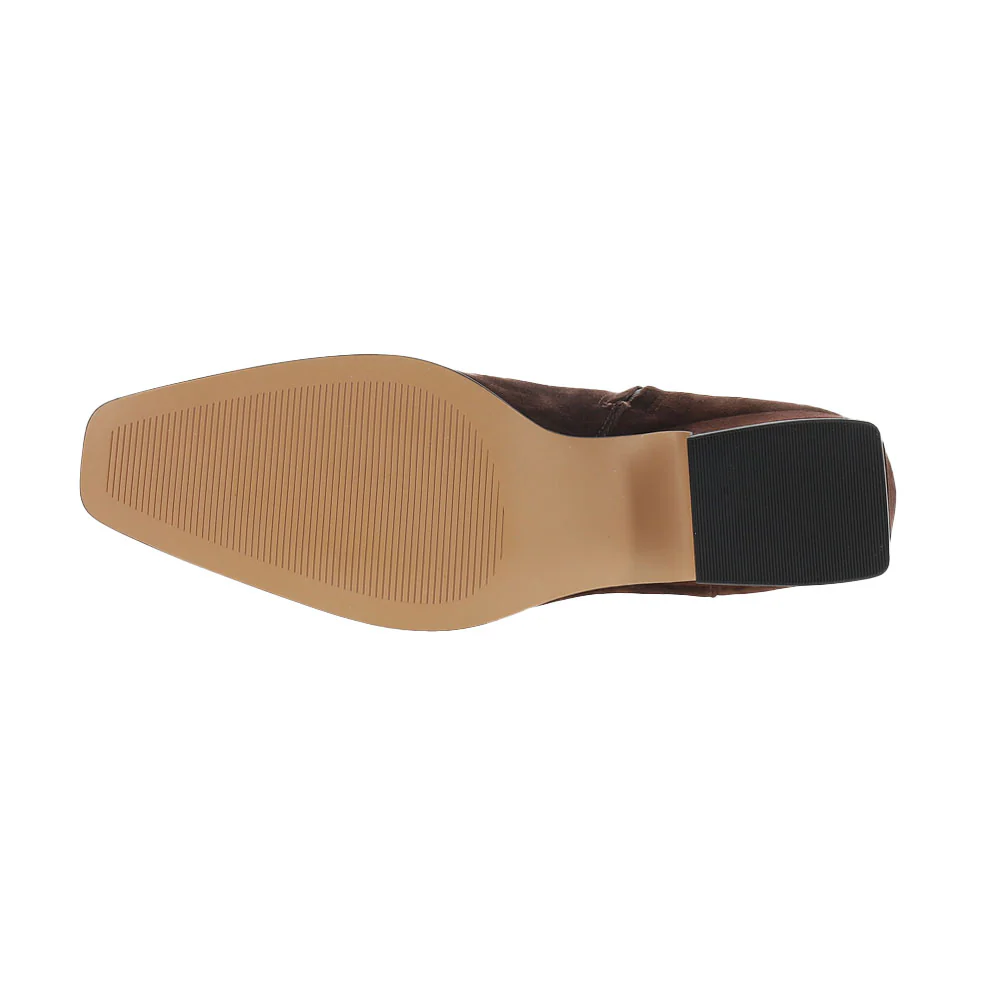 Dusty Square Toe Zippered Boots - Image 5