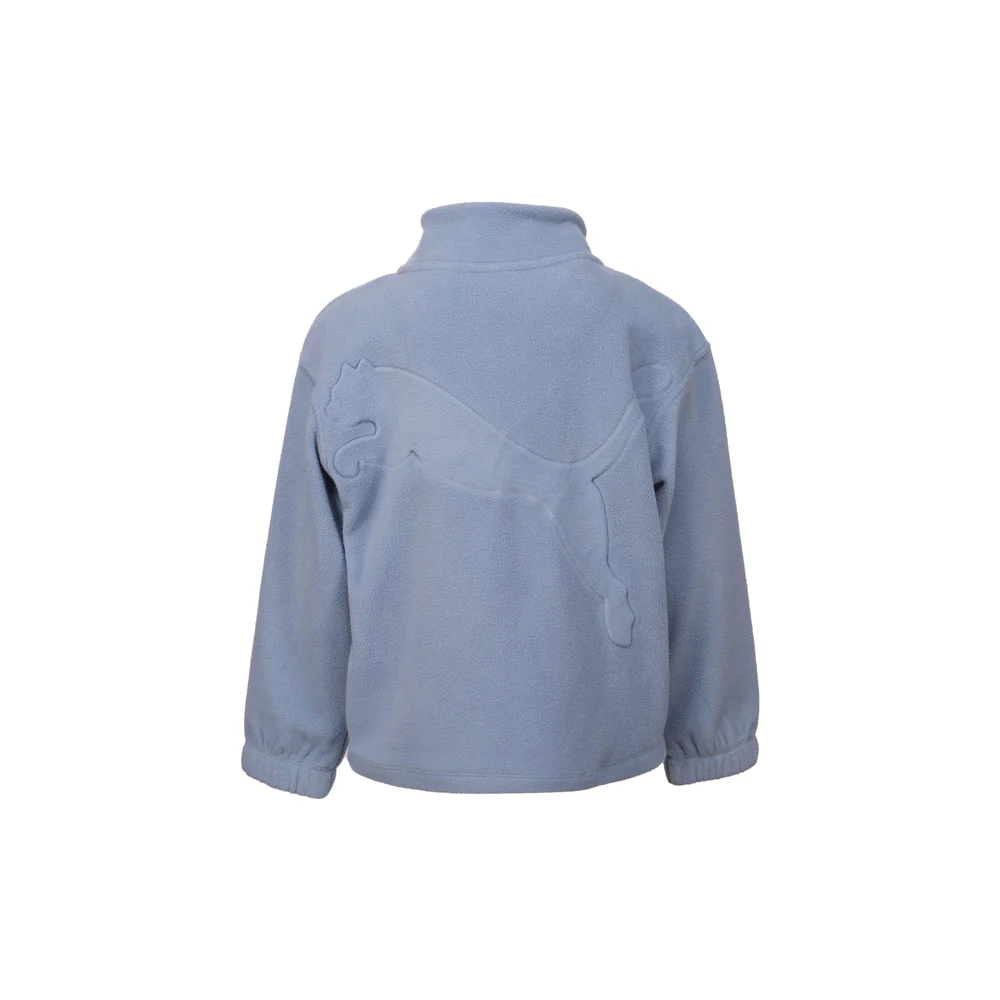 Embossed Polar Fleece Full Zip Jacket (Big Kid) - Image 2