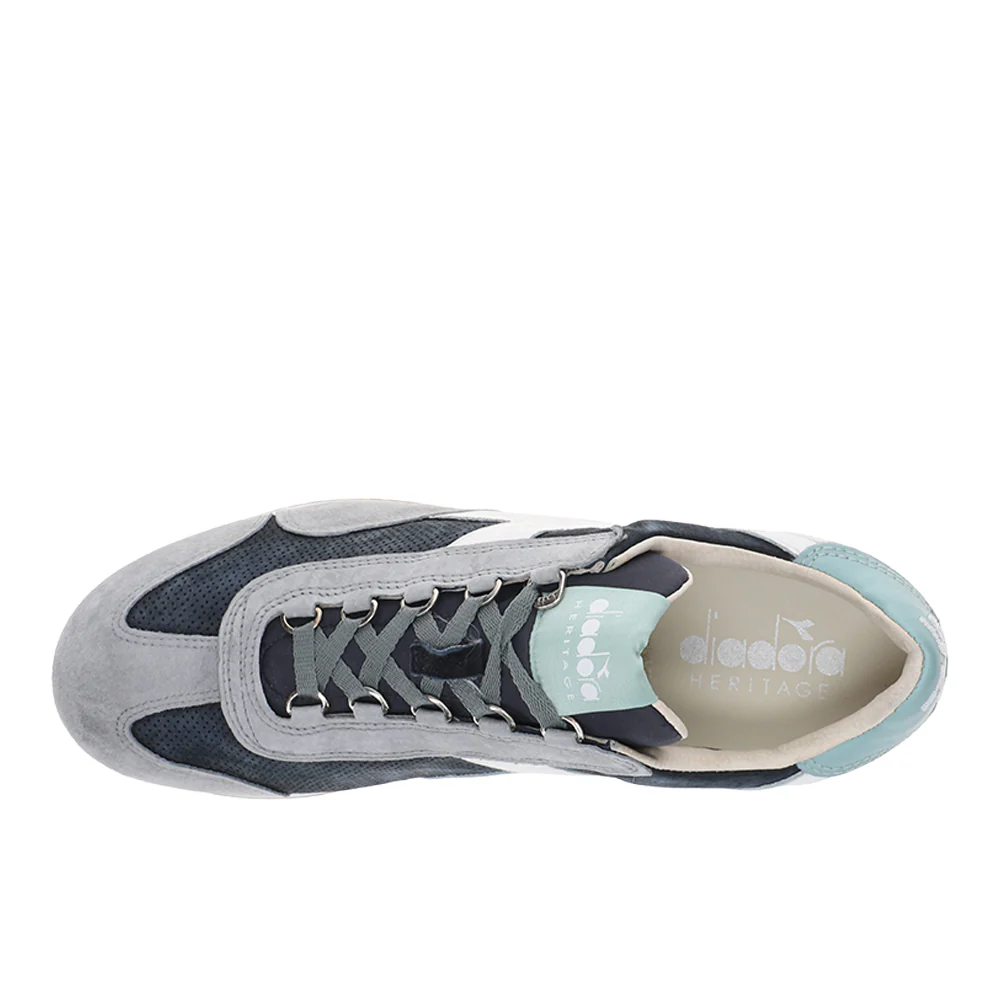 Equipe Suede Stone Wash Lace Up Sneakers - Image 4