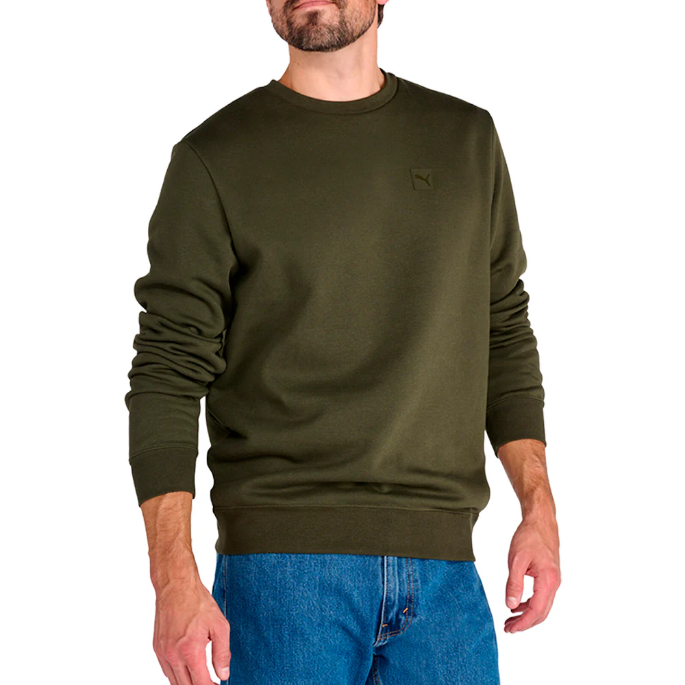 Essentials Elevated Logo Crew Neck Sweatshirt - Image 3